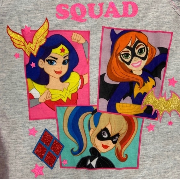 DC Pajamas Dc Super Heros Girls Pajamas Set Sleep Squad Poshmark